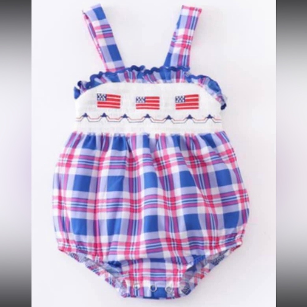 Baby Smocked Romper